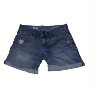 Gap Cuffed Denim Jean Shorts